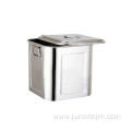 Stainless Steel Square Soup Barrel